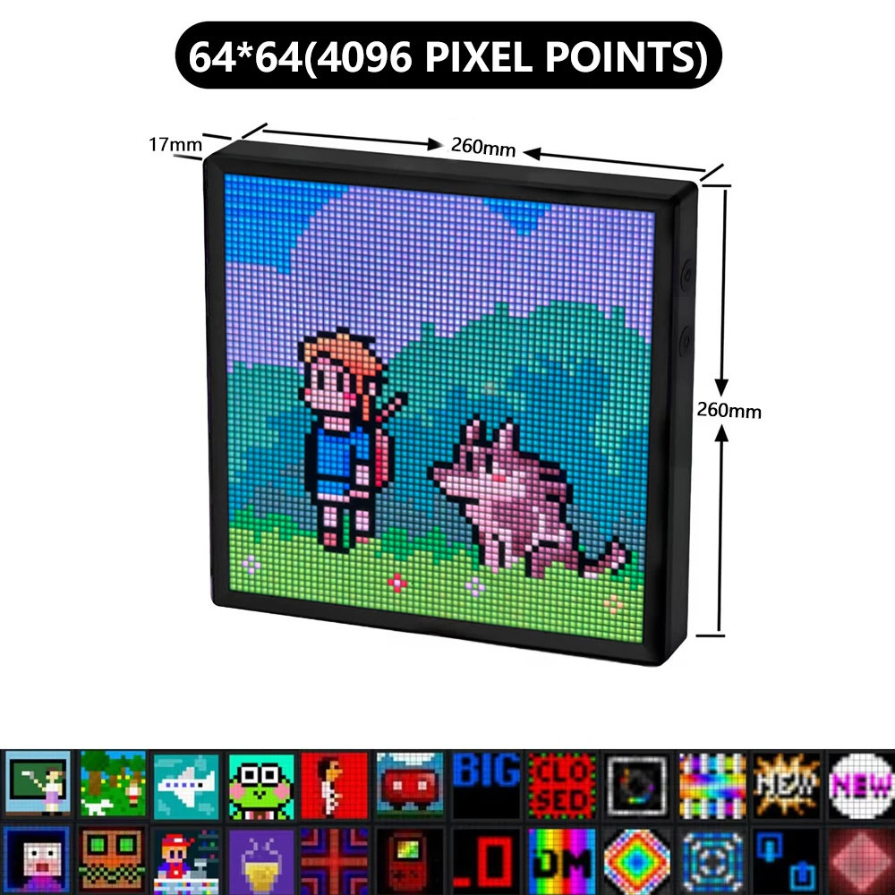 Vibrant 64x64 RGB LED Pixel Art Display 9 Vibrant 64x64 RGB LED Pixel Art Display - Image 9