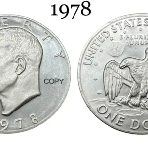 Eisenhower Dollar Replica Coin for Collectors 19 Sc53d8785948640fb8027fcefe157cb4eW