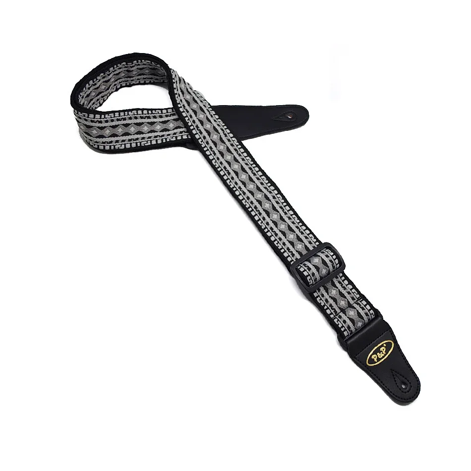 Ethnic Pattern Guitar Strap 150cm for All Guitars 3 Ethnic Pattern Guitar Strap 150cm for All Guitars - Image 3