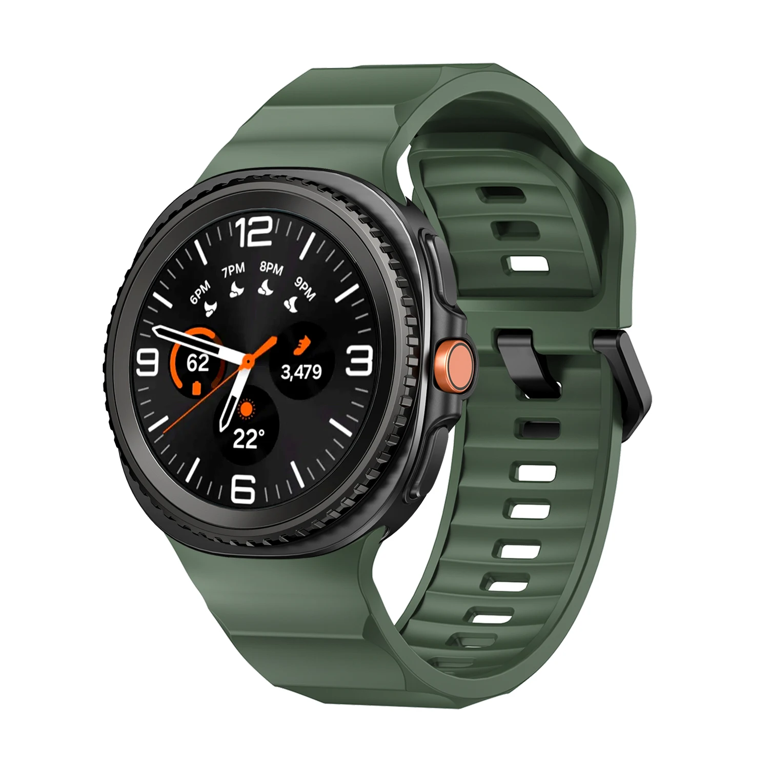 Samsung Galaxy Watch 8 Silicone Band 40mm-46mm 9 Samsung Galaxy Watch 8 Silicone Band 40mm-46mm - Image 9