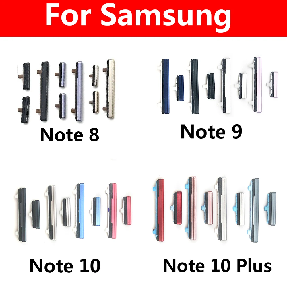 Samsung Note 8, 9, 10 Plus Replacement Button Set 2 Samsung Note 8, 9, 10 Plus Replacement Button Set - Image 2