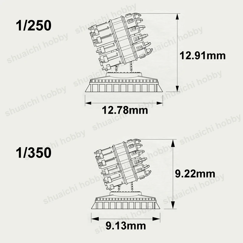 Resin Anti-Submarine Rocket Launcher Model 6 Scales 6 Resin Anti-Submarine Rocket Launcher Model 6 Scales - Image 6