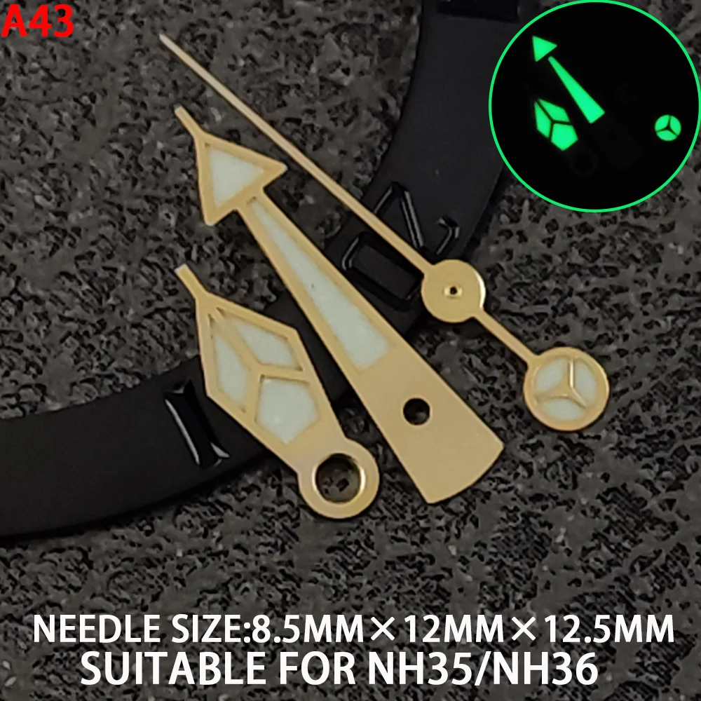NH35/NH36 Watch Hands Set with Luminous Details 8 NH35/NH36 Watch Hands Set with Luminous Details - Image 8