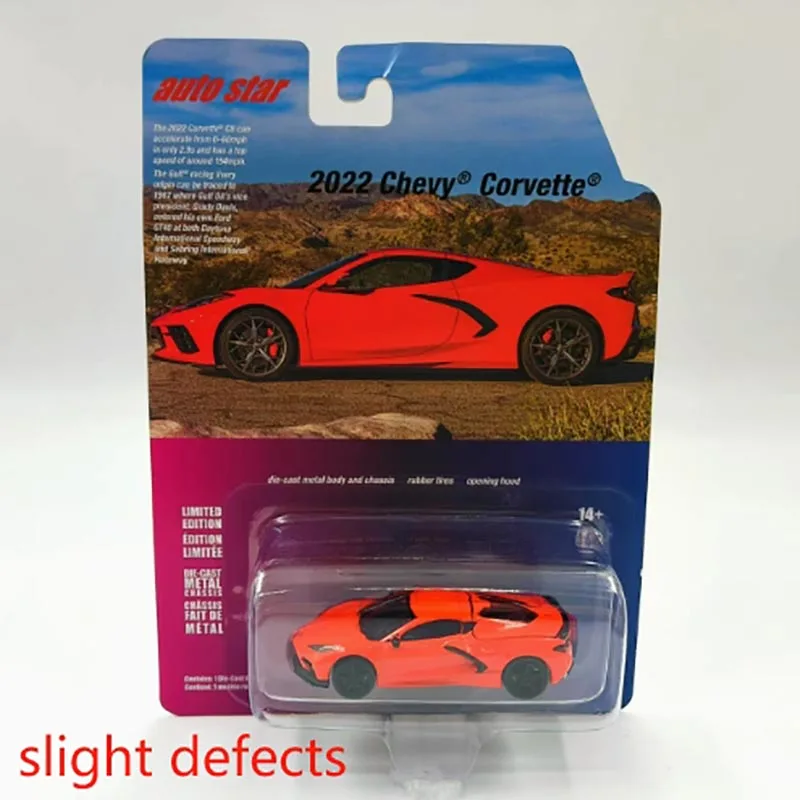 2022 Chevrolet Corvette 1/64 Diecast Model in Blue 2 2022 Chevrolet Corvette 1/64 Diecast Model in Blue - Image 2
