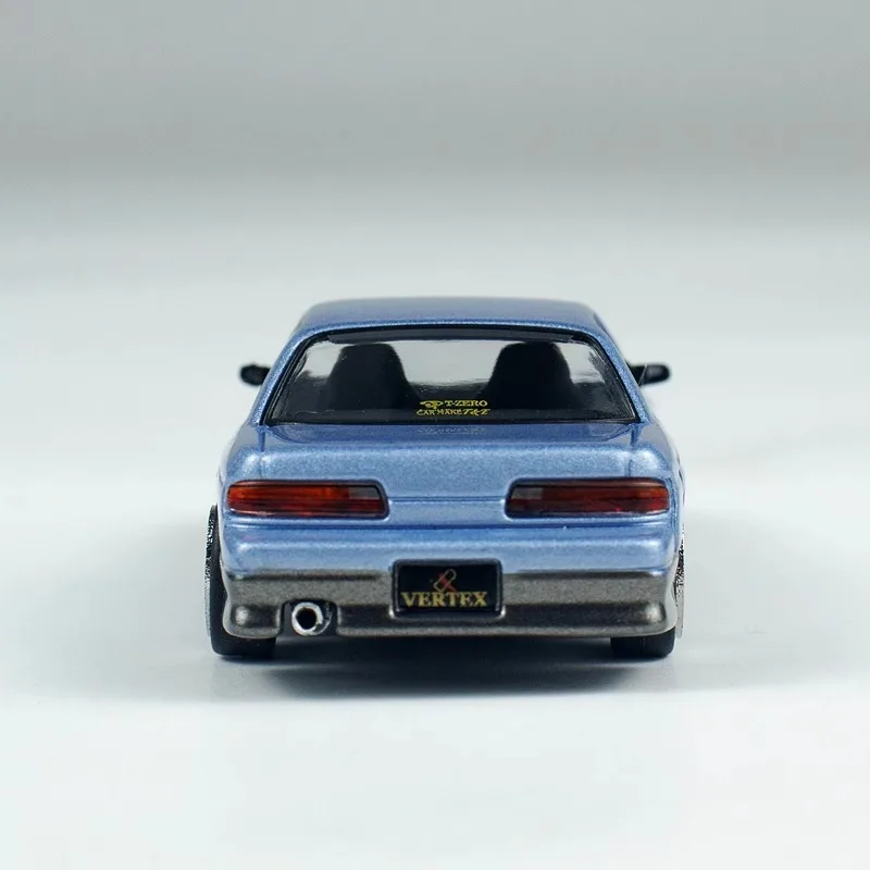 Blue Nissan Silvia S13 Diecast Model Car 1:64 Scale 2 Blue Nissan Silvia S13 Diecast Model Car 1:64 Scale - Image 2