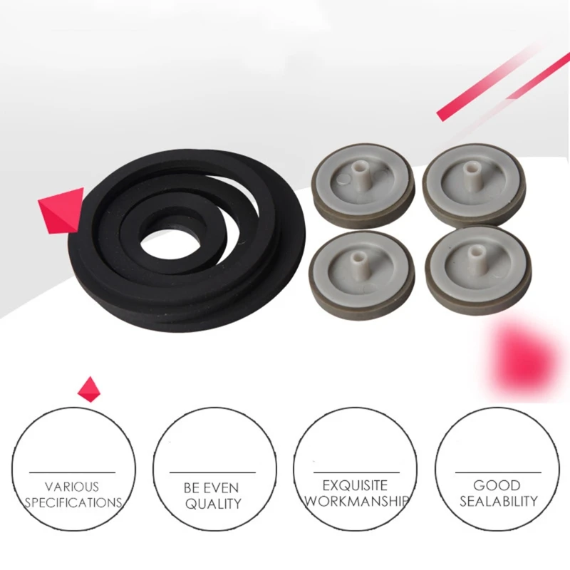 Durable Rubber Rings for Tape Decks Set 6 Durable Rubber Rings for Tape Decks Set - Image 6