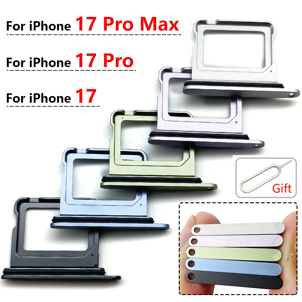 Dual SIM Tray for iPhone 17 Pro Max 1 Dual SIM Tray for iPhone 17 Pro Max