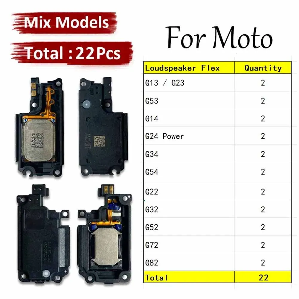 Flex Cable Set for Motorola Moto G Series Models 1 Flex Cable Set for Motorola Moto G Series Models