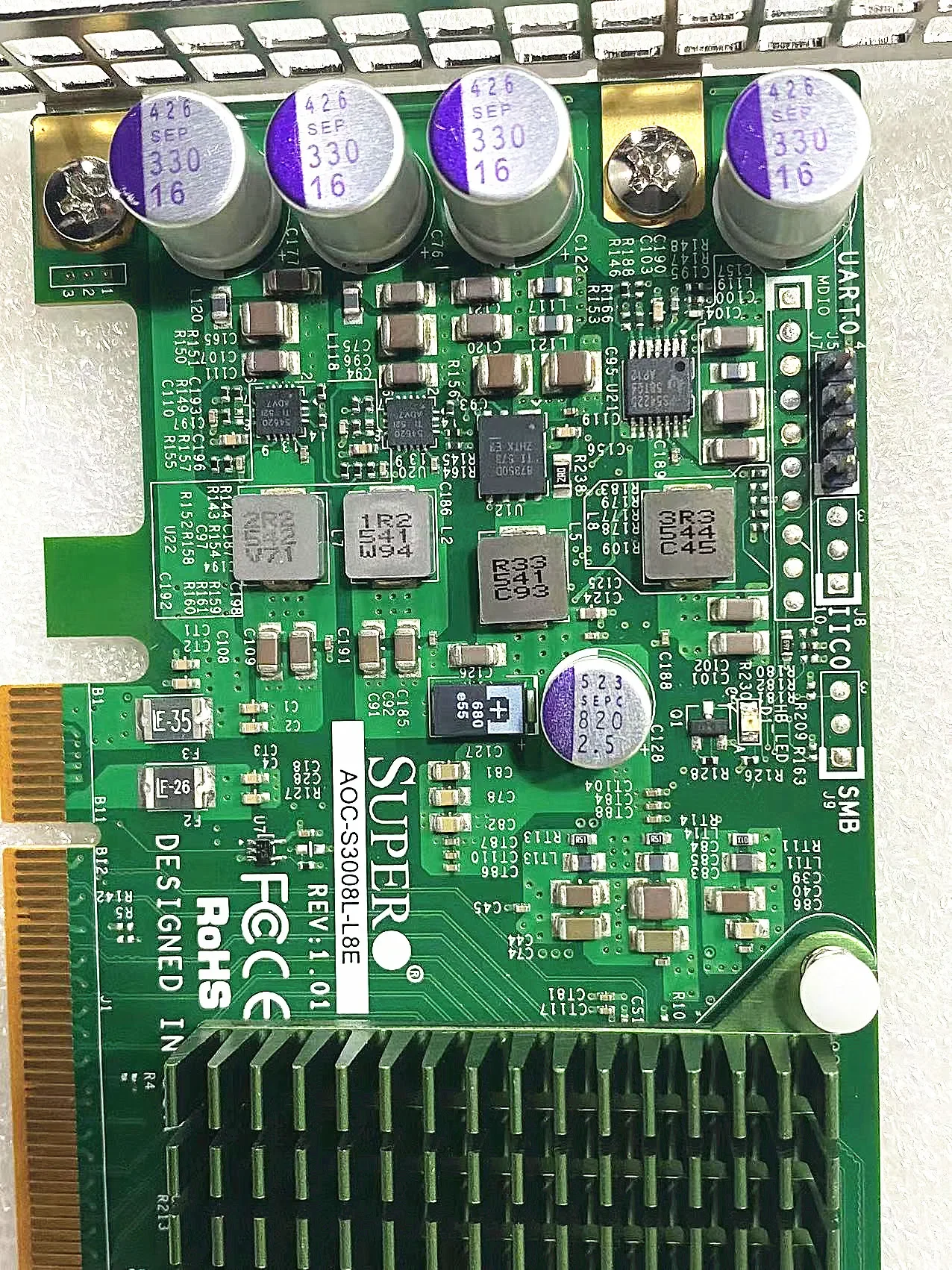 Supermicro AOC-S3008L-L8E PCI Express Storage Card 3 Supermicro AOC-S3008L-L8E PCI Express Storage Card - Image 3