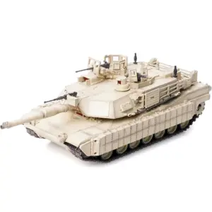 1:72 M1A2 TUSK1 Abrams Military Model