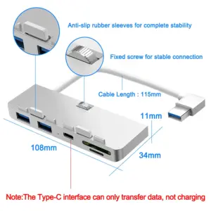 USB 3.0 Hub for iMac, 3 Ports, SD Card Reader 8 Sc67dcacd0a0a400c8e25ece287d8486fr