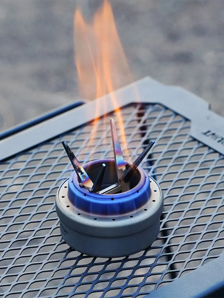 Portable Brass Outdoor Alcohol Stove for Camping 5 Portable Brass Outdoor Alcohol Stove for Camping - Image 5