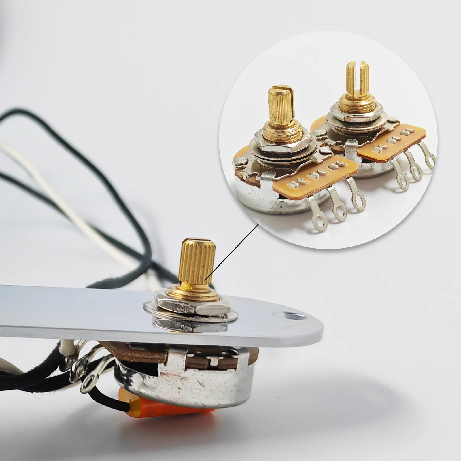 Premium Fully Loaded Guitar Control Plate for Telecasters 3 Premium Fully Loaded Guitar Control Plate for Telecasters - Image 3