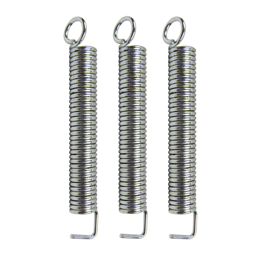 Chrome Guitar Tremolo Spring Set for Electric Guitars 3 Chrome Guitar Tremolo Spring Set for Electric Guitars - Image 3