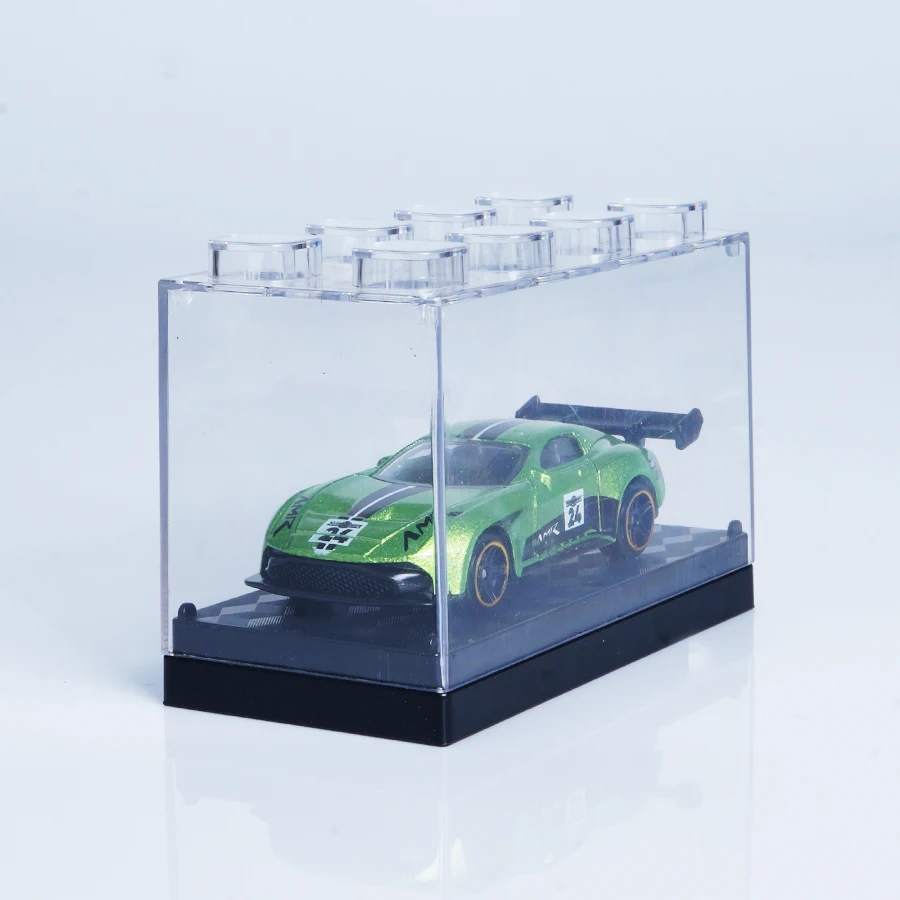 Vibrant Green 1:64 Sports Car Model for Collectors 6 Vibrant Green 1:64 Sports Car Model for Collectors - Image 6