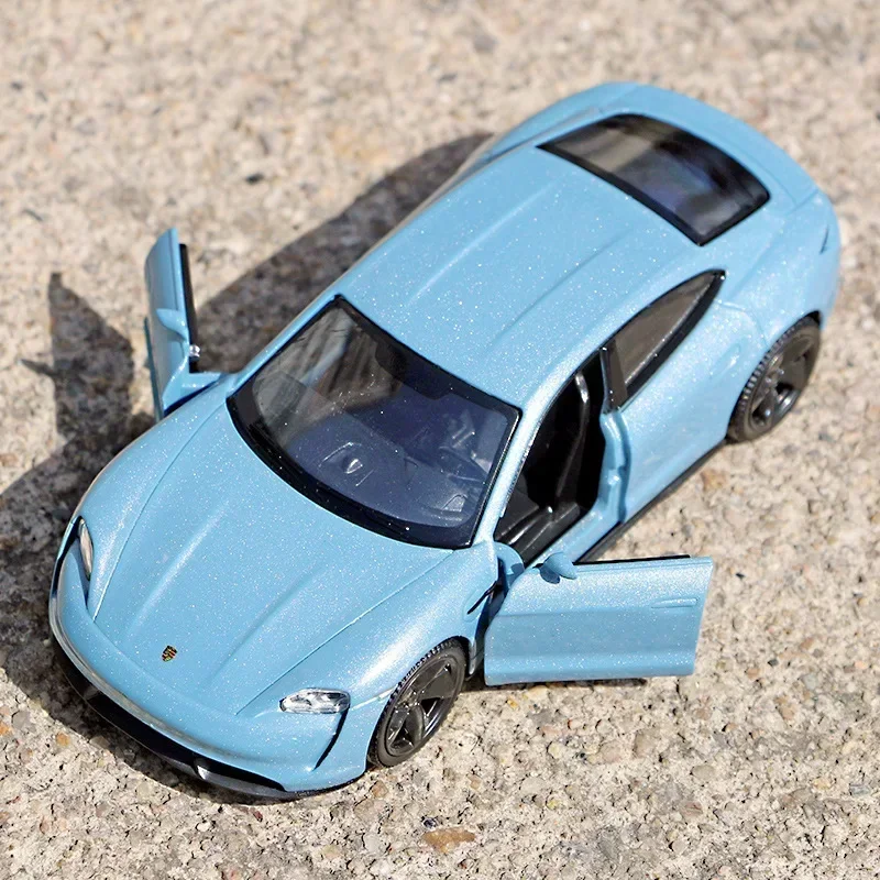 1:36 Scale Porsche Taycan Diecast Model 6 1:36 Scale Porsche Taycan Diecast Model - Image 6