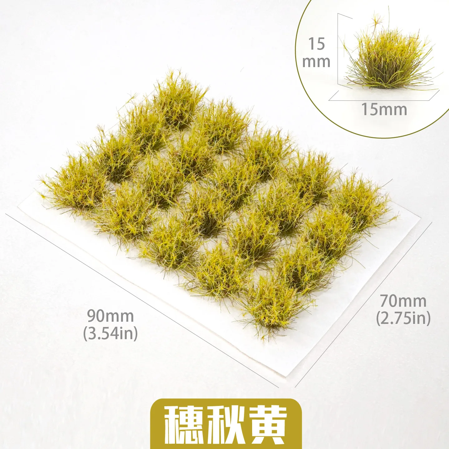 Miniature Wild Grass Clusters for Dioramas 8 Miniature Wild Grass Clusters for Dioramas - Image 8