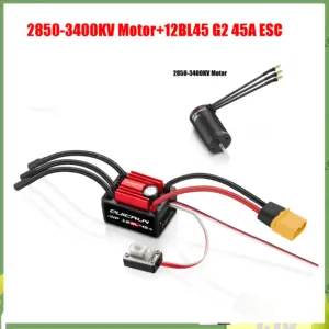 Waterproof 45A ESC & 2840-4700KV Motor Combo for RC 18 Sc6d4cc98d20841309dd2b3f858424201S