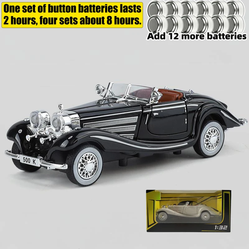 Vintage Mercedes Benz 500K 1:32 Diecast Model 10 Vintage Mercedes Benz 500K 1:32 Diecast Model - Image 10