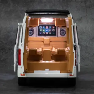 Black Mercedes-Benz Sprinter Van Model 1:24 Scale 15 Sc6e7feb9e06e4a35ad282e663e0c53cdt