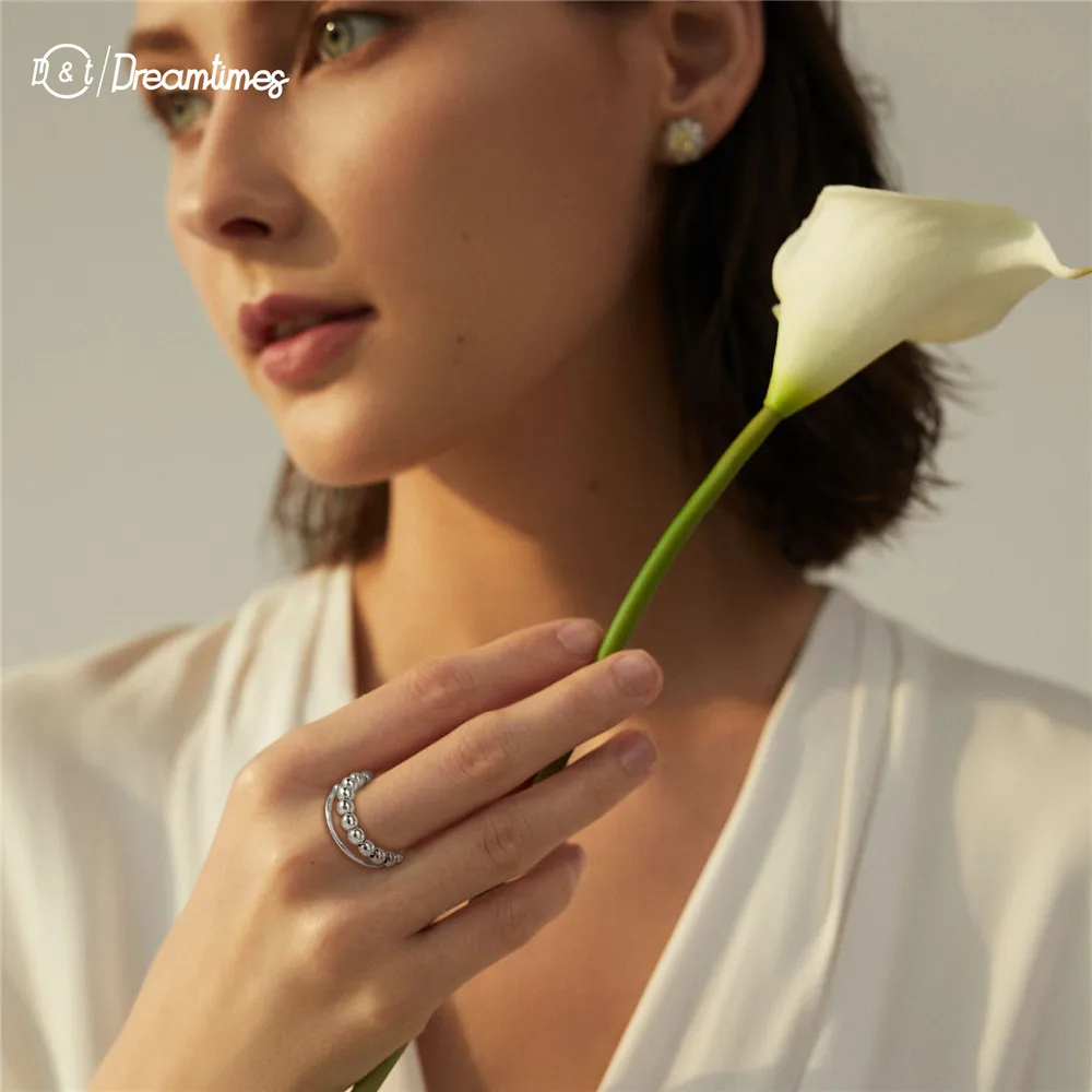 Stainless Steel Stress-Relief Anxiety Ring 2 Stainless Steel Stress-Relief Anxiety Ring - Image 2