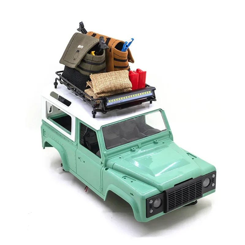 1/12 RC Car Metal Roof Rack with LED Light 5 1/12 RC Car Metal Roof Rack with LED Light - Image 5