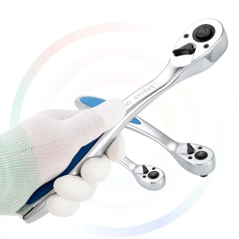 Multi-Size Chrome Vanadium Ratchet Handle Set 2 Multi-Size Chrome Vanadium Ratchet Handle Set - Image 2