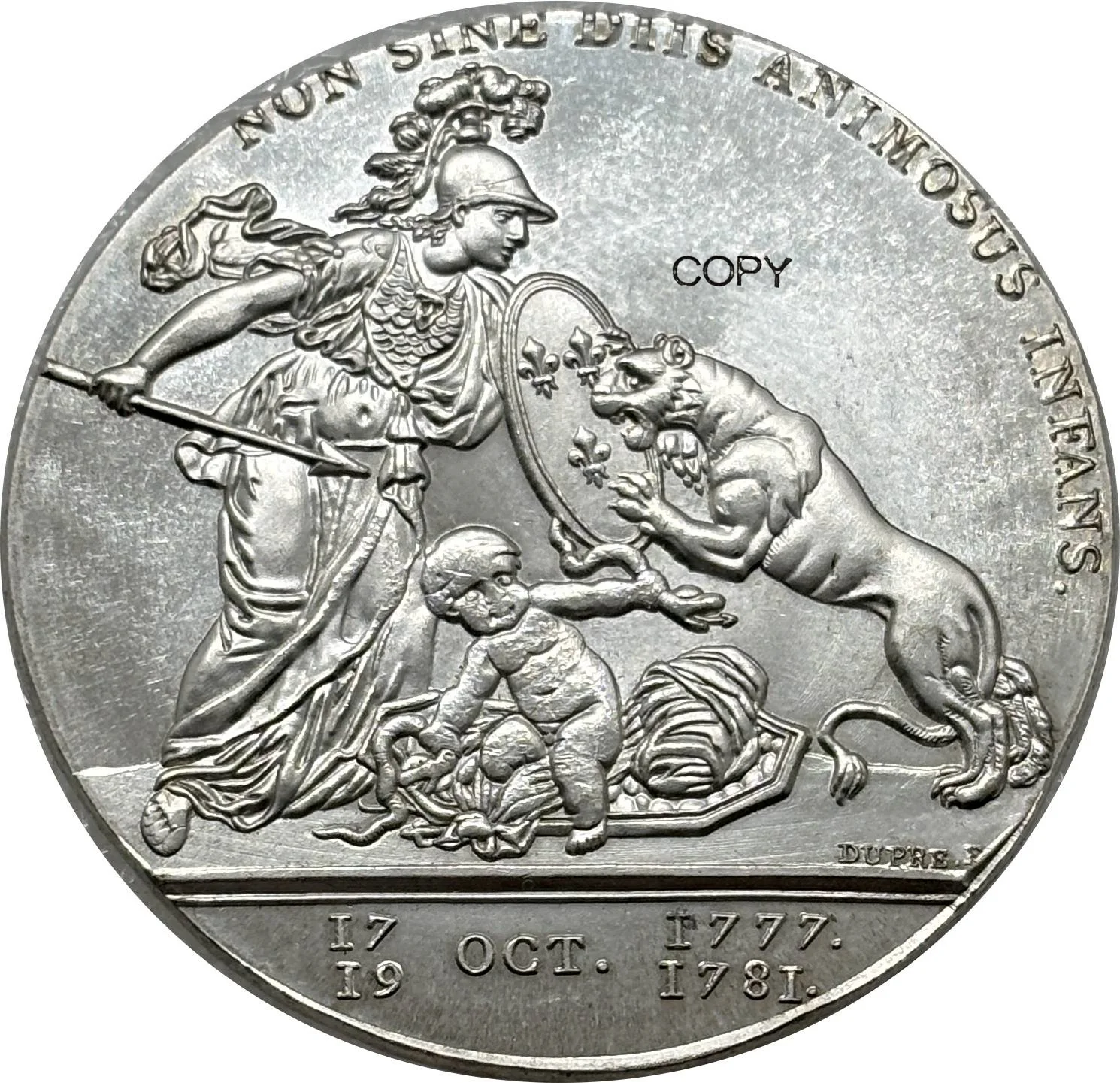 US 1776 Libertas Americana Medal Replica 4 US 1776 Libertas Americana Medal Replica - Image 4