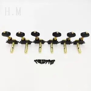 Premium Acoustic Guitar Tuning Pegs Set Black or Gold 10 Sc7380551c21d4fe9a0f69e0fea99a359m