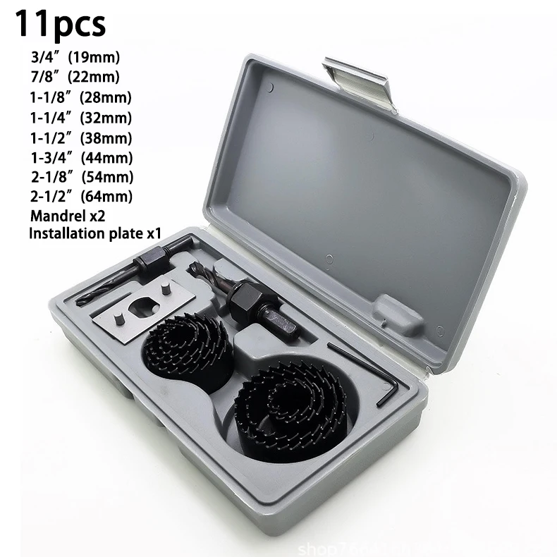 Professional Hole Saw Set 3/4" to 5" (19-127mm) 8 Professional Hole Saw Set 3/4" to 5" (19-127mm) - Image 8