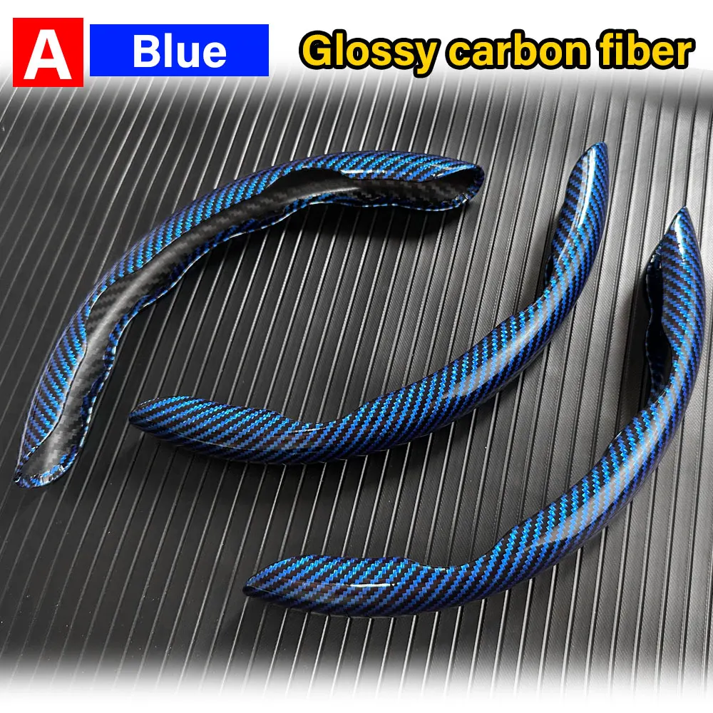 BMW 38cm Carbon Fiber Steering Wheel Cover 2 BMW 38cm Carbon Fiber Steering Wheel Cover - Image 2