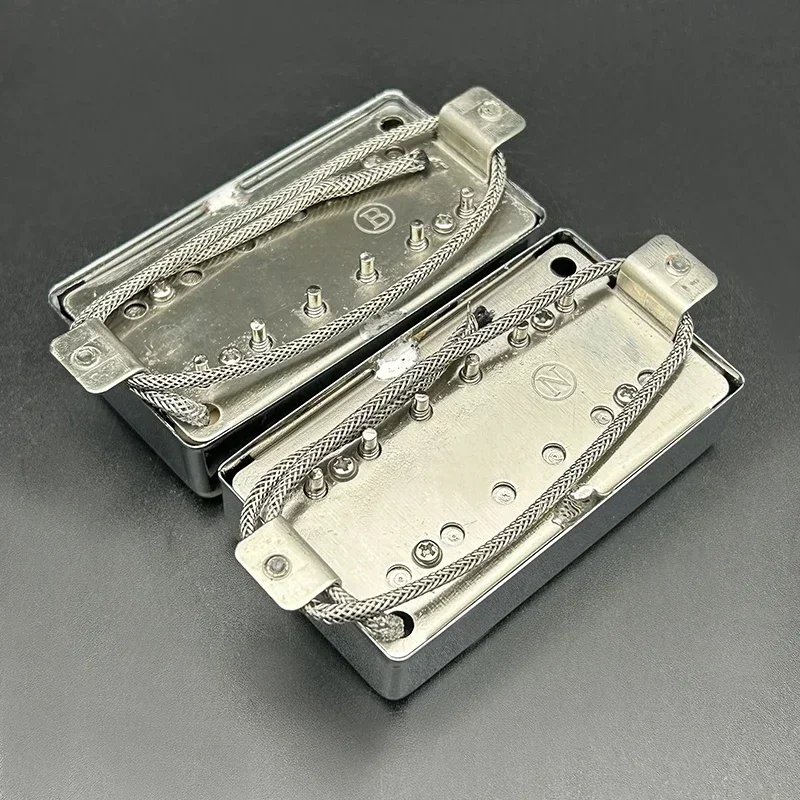 Vintage Chrome LP Humbucker Pickup Set 3 Vintage Chrome LP Humbucker Pickup Set - Image 3