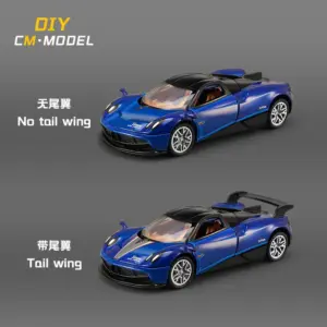 Vibrant Blue Pagani Zonda R Die-Cast Model 12 Sc774c44328b9455c8231947ce348d2f1y