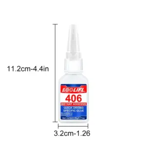 LOOLIFL 406 Super Adhesive 25ml Cyanoacrylate 15 Sc783123eba194111a6cb59c881305931E