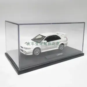 White Mitsubishi Lancer Evolution Diecast Model 11 Sc79b58085f744332a349ff296b967ffdd