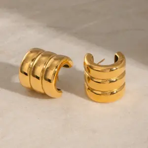 Elegant Gold Stainless Steel Earrings Collection 13 Sc7a105c69c2045558d1d29b1d2e7c0e3u