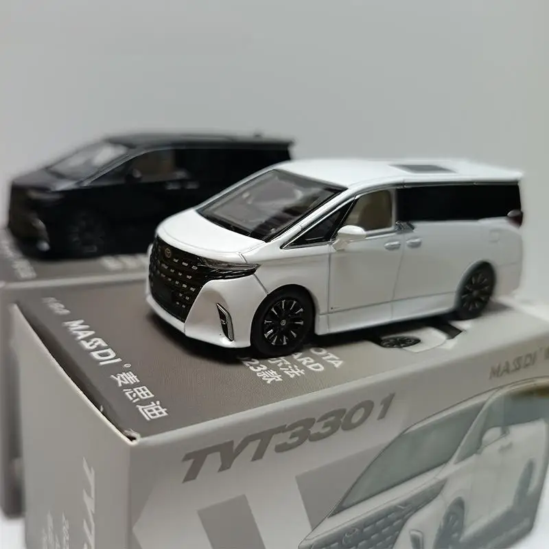 2023 Toyota Alphard 1:64 Diecast Model Black 3 2023 Toyota Alphard 1:64 Diecast Model Black - Image 3