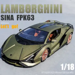 1:18 Lamborghini Sian Diecast Model in Green 11 Sc7d17a94d1824d69a32b7d375114073aR
