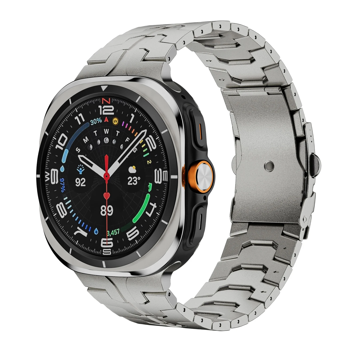 Titanium Band for Samsung Galaxy Watch Ultra 2025 8 Titanium Band for Samsung Galaxy Watch Ultra 2025 - Image 8