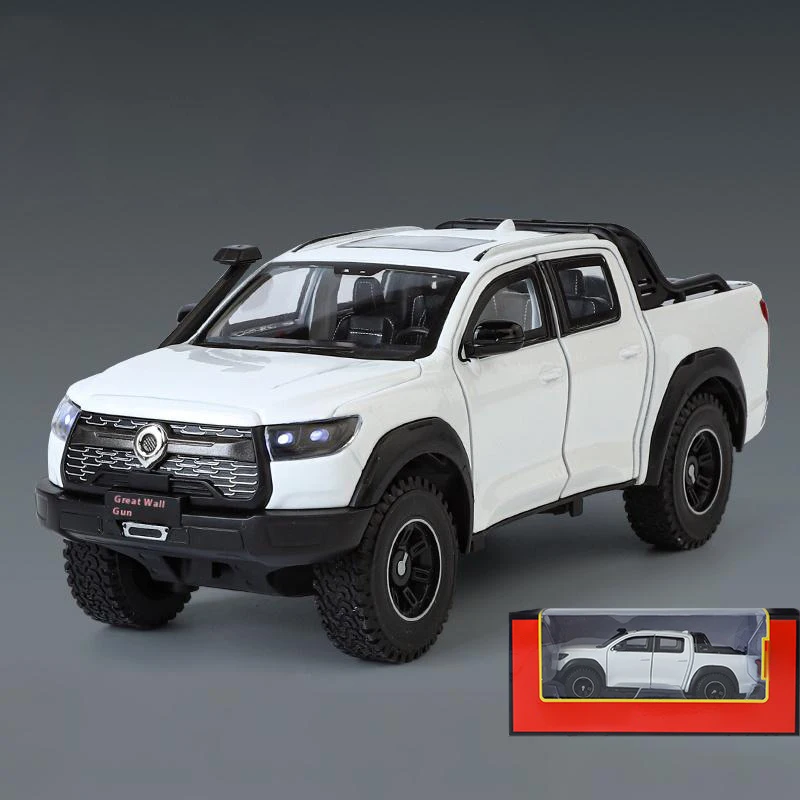 Great Wall POER 1:24 Diecast Model Pickup 10 Great Wall POER 1:24 Diecast Model Pickup - Image 10
