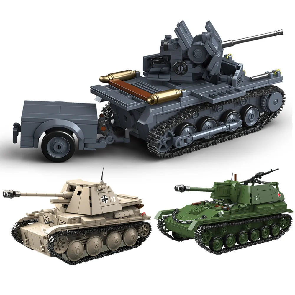 WWII Tank Model Building Set – 661/675/769 Pieces 1 WWII Tank Model Building Set – 661/675/769 Pieces