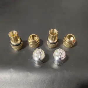 Rhodium Plated XLR Audio Connectors Set 12 Sc815e90a090343d0b9b64265c8beb665N