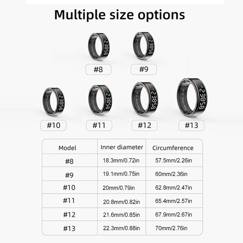 Stainless Steel Smart Ring for Health Monitoring 6 Stainless Steel Smart Ring for Health Monitoring - Image 6