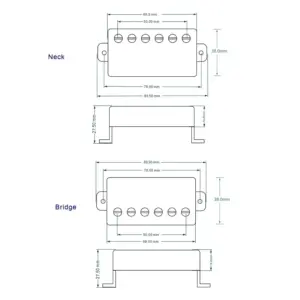 Gibson 498R/498T Humbucker Set for Guitar 11 Sc839ca6725e840e7a83f7f6df94f6ac0z