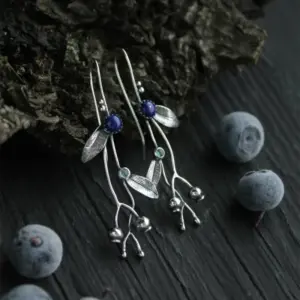 Vintage Blue Stone Leaf Earrings for Women 10 Sc856e3f2f83048938159f81dae894c8f9