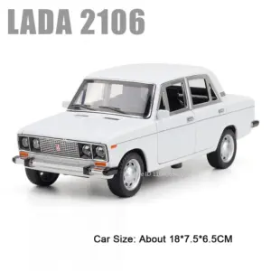 1:24 Scale Lada 2106 Police Car Model 17 Sc85cd1ed1e43459197f39f59920de1afs