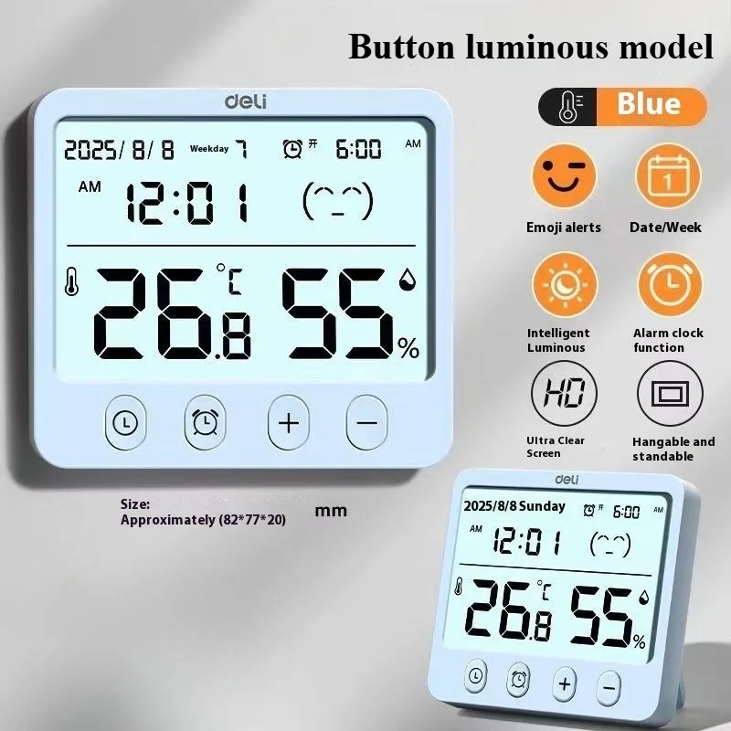 Xiaomi Multifunction Thermometer Hygrometer in White 8 Xiaomi Multifunction Thermometer Hygrometer in White - Image 8
