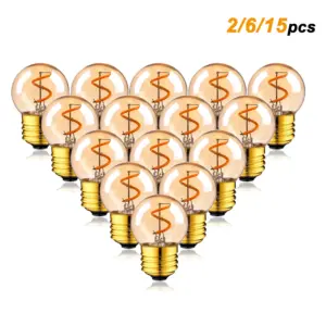 Vintage G40 LED Filament Bulb for Mood