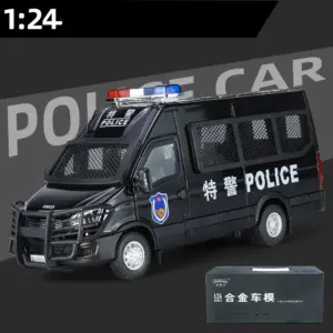 Iveco SWAT Police Model 1:24 Diecast 12 Sc88057eed7c74df2b2c28c6fc99371e5z