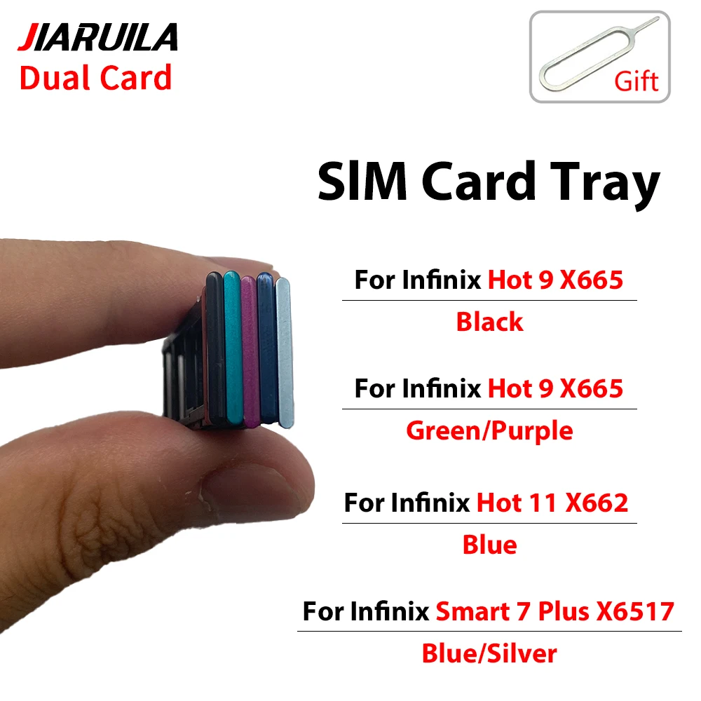 Infinix Compatible Metal SIM Tray Holder for Hot 8 Lite 6 Infinix Compatible Metal SIM Tray Holder for Hot 8 Lite - Image 6